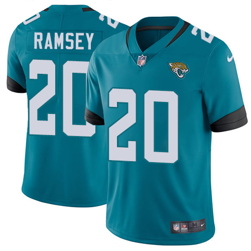Nike Jaguars #20 Jalen Ramsey Teal Green Team Color Men's Stitched NFL Vapor Untouchable Limited Jersey